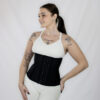 Elpojoša lateksa Waist Trainer korsete CURVES (melnā krāsā)