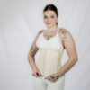 Elpojoša lateksa Waist Trainer korsete CURVES (miesas krāsas)