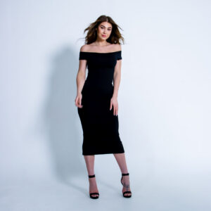 Kleita COCO (slaidinoša, melnā krāsā)