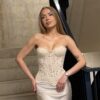 Korsete ar šņorējumu VIVIEN - ivory nude (XXS-3XL)
